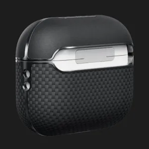Защитный чехол Pitaka Aramid Fiber Case для AirPods Pro (2nd/1st gen) (Black/Gray) в Кропивницком