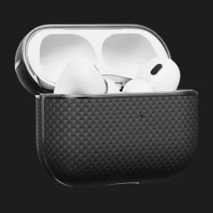 Защитный чехол Pitaka Aramid Fiber Case для AirPods Pro (2nd/1st gen) (Black/Gray) в Кропивницком