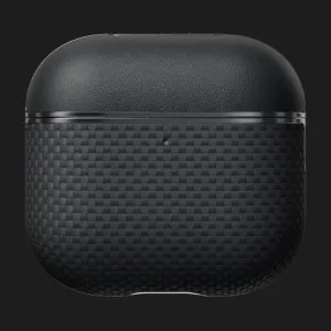 Защитный чехол Pitaka Aramid Fiber Case для AirPods 4/5 (Black/Gray)