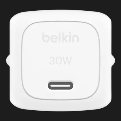 Блок живлення Belkin 30W USB-С GAN PD PPS, NEW (White) в Стрию