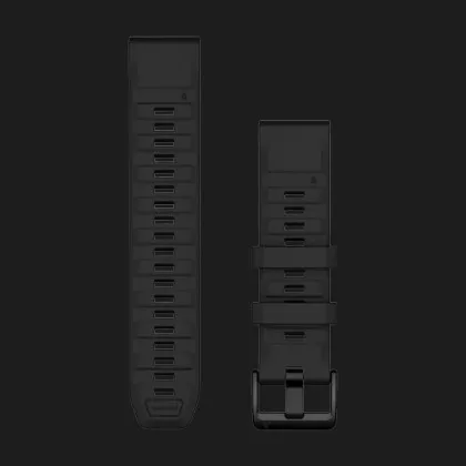 Ремінець Garmin QuickFit Watch Bands Silicone 22mm (Black) в Ковелі