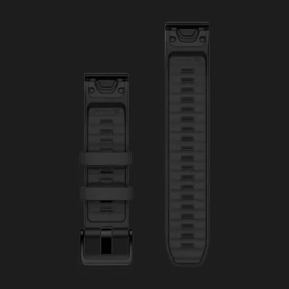 Ремінець Garmin QuickFit Watch Bands Silicone 22mm (Black) в Ковелі