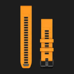 Ремінець Garmin QuickFit Watch Bands Silicone 22mm (Orange/Graphite)