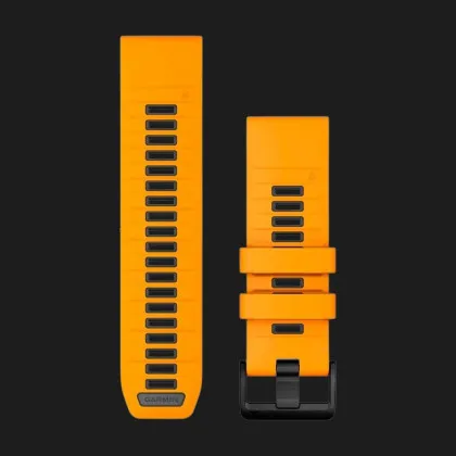 Ремінець Garmin QuickFit Watch Bands Silicone 26mm (Spark Orange/Graphite) в Чернігові