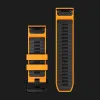 Ремешок Garmin QuickFit Watch Bands Silicone 26mm (Spark Orange/Graphite)