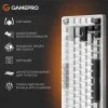 Игровая клавіатура Gamepro Genesis Silverlight (White) (UA)