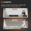 Игровая клавіатура Gamepro Genesis Silverlight (White) (UA)