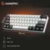 Игровая клавіатура Gamepro Genesis Infinity (Black/White) (UA)