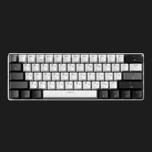 Игровая клавиатура Gamepro Genesis Infinity (Black/White) (UA)