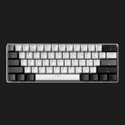 Игровая клавіатура Gamepro Genesis Infinity (Black/White) (UA) в Белой Церкви