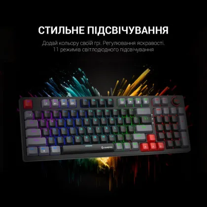 Ігрова клавіатура Gamepro MK120B (Black) (UA)