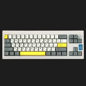 Клавиатура механическая беспроводная Epomaker Shadow-X Mulan (SHX-W-M) (White) (UA)