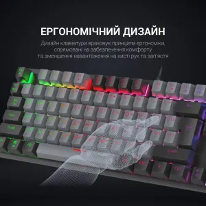 Игровая клавиатура Gamepro MK105R (Black) (UA) в Бродах