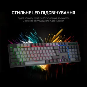 Игровая клавиатура Gamepro MK105R (Black) (UA) в Бродах