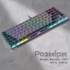 Игровая клавіатура Gamepro MK141R (Gray) (UA)