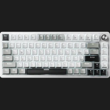 Ігрова клавіатура Gamepro Genesis Silverlight (White) (UA)