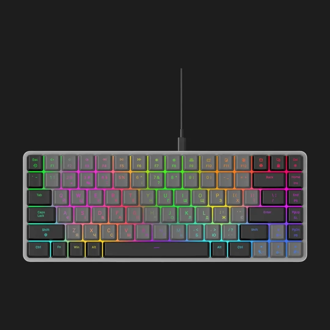 Ігрова клавіатура Gamepro MK141R (Gray) (UA)