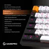 Ігрова клавіатура GamePro MK160B (Red) з Hot-Swap RGB Black (UA)