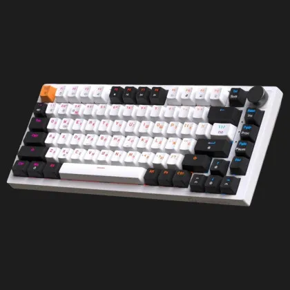 Ігрова клавіатура GamePro MK160W (Red) з Hot-Swap RGB White (UA) в Житомирі