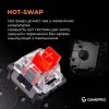 Игровая клавиатура GamePro MK130R (Red) с Hot-Swap RGB Black (UA)