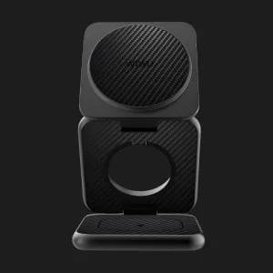 Беспроводная зарядка WiWU Wi-W035 Kevlar 3 in 1 Wireless Charger (Black) в Белой Церкви