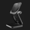 Безпровідна зарядка WiWU Wi-W035 Kevlar 3 in 1 Wireless Charger (Black)