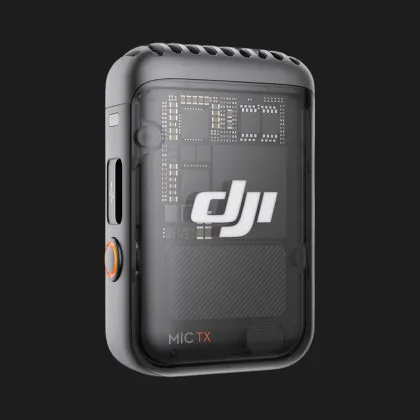 Передавач радіосистеми DJI Mic 2 Transmitter (Shadow Black) (CP.RN.00000328.01) у Виноградові
