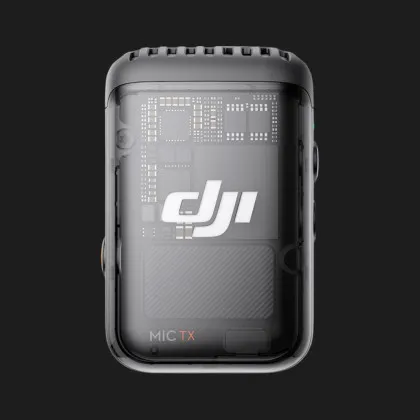 Передавач радіосистеми DJI Mic 2 Transmitter (Shadow Black) (CP.RN.00000328.01) у Виноградові