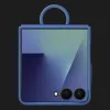 Чехол Samsung Silicone Case with Ring для Samsung Flip 7 (F766) (Blue)