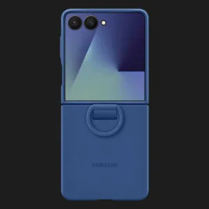 Чехол Samsung Silicone Case with Ring для Samsung Flip 7 (F766) (Blue) в Луцке