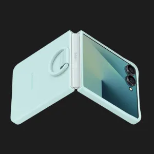 Чехол Samsung Silicone Case with Ring для Samsung Flip 7 (F766) (Mint) в Луцке