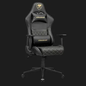 Кресло для геймеров Cougar Armor One V2 Gold (Black) (UA)