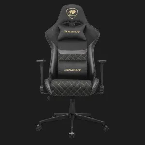 Кресло для геймеров Cougar Armor One V2 GOLD F (Black) (UA)