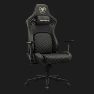 Крісло для геймерів Cougar DEFENSOR GOLD (Black) (UA)
