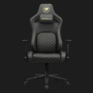 Крісло для геймерів Cougar DEFENSOR GOLD (Black) (UA)