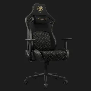 Кресло для геймеров Cougar DEFENSOR GOLD F (Black) (UA)