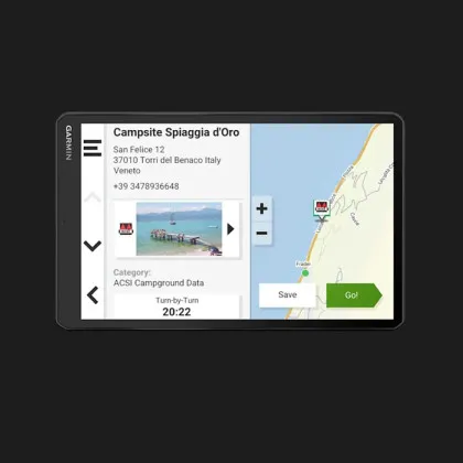 GPS-навігатор Garmin Camper 1095 MT-D (010-02749-10) в Хусті