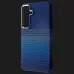 Чехол WAVE Gleam Case with Magnetic Ring для Samsung Galaxy S24 (Blue Stripes)