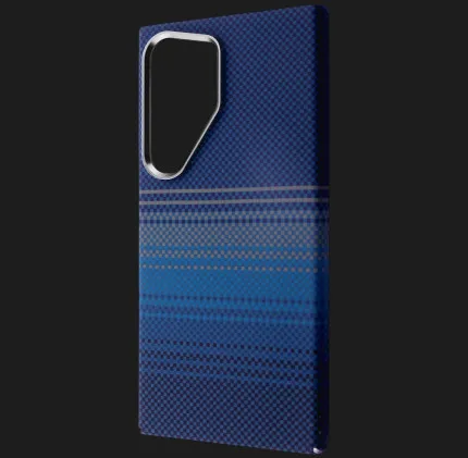 Чохол WAVE Gleam Case with Magnetic Ring для Samsung Galaxy S24 Ultra (Blue Stripes)