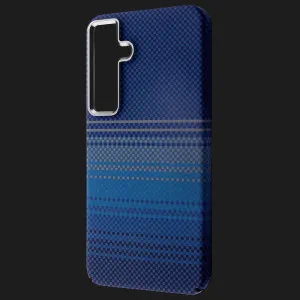 Чохол WAVE Gleam Case with Magnetic Ring для Samsung Galaxy S25+ (Blue Stripes) в Хмельницькому