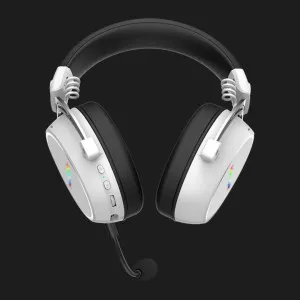 Игровая гарнитура HATOR Hypergang 3 Hi-Res SyncHUB Wireless White (ESH56) (UA)