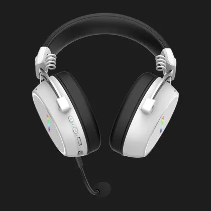 Игровая гарнитура HATOR Hypergang 3 Hi-Res SyncHUB Wireless White (ESH56) (UA)