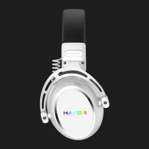 Игровая гарнитура HATOR Hypergang 3 Hi-Res SyncHUB Wireless White (ESH56) (UA)