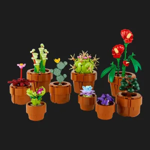 Конструктор LEGO Botanicals Миниатюрные растения (10329)
