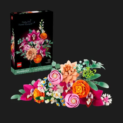 Конструктор LEGO Botanicals Pretty Pink Flower Bouquet (10342)