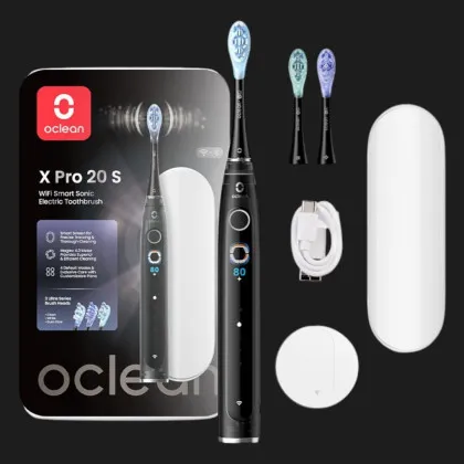Зубная электрощетка Oclean X Pro 20 Set (Black)
