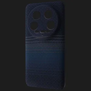 Чехол WAVE Gleam Case with Magnetic Ring для Xiaomi 14 Ultra (Blue Stripes) в Луцке