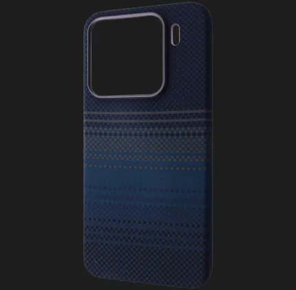 Чохол WAVE Gleam Case with Magnetic Ring для Xiaomi 15 (Blue Stripes)