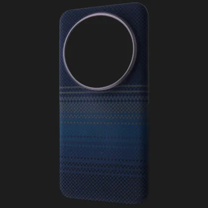 Чохол WAVE Gleam Case with Magnetic Ring для Xiaomi 15 Ultra (Blue Stripes)
