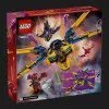Конструктор LEGO Ninjago Суперштормовий реактивний літак Рас та Арін (71833)